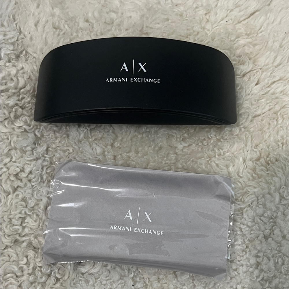 NIB - Armani Exchange Black and Gray Sunglasses Set